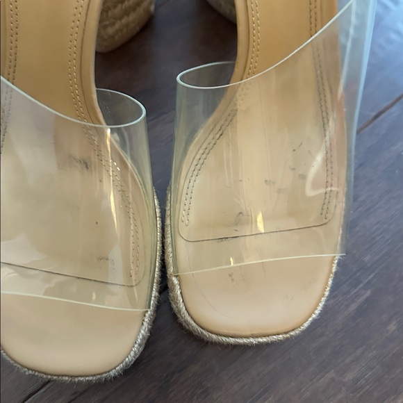 MERCEDES CASTILLO  clear heel sandals 7.5 - Picture 6 of 9